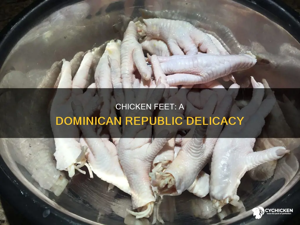 where are chicken feet a delicacy in dominican republic