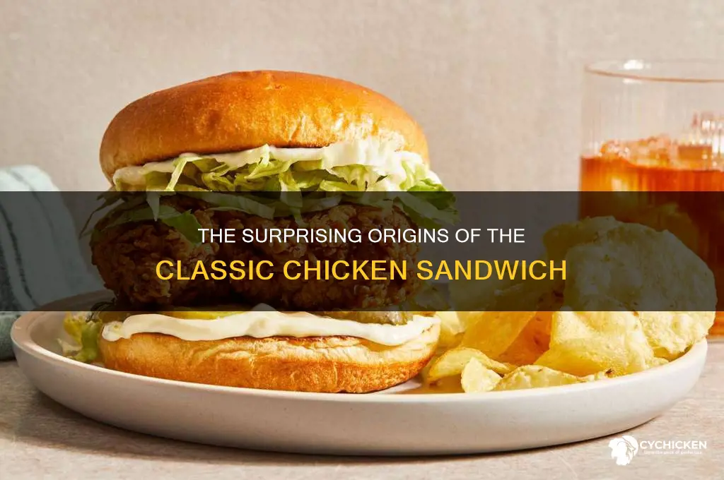 where are chicken sandwiches from