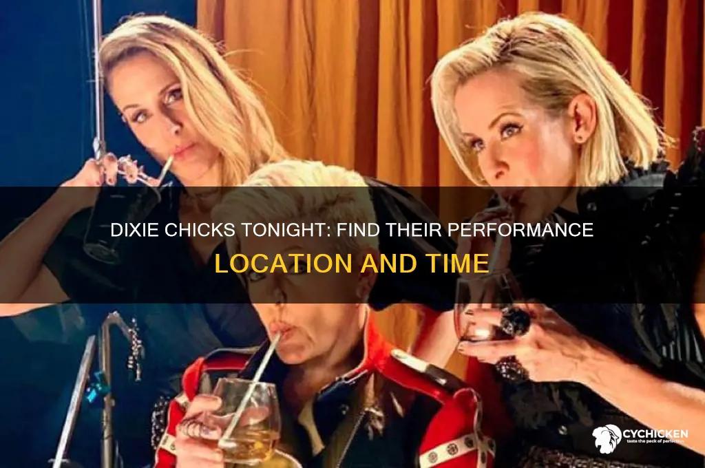 where are the dixie chicks performing tonight