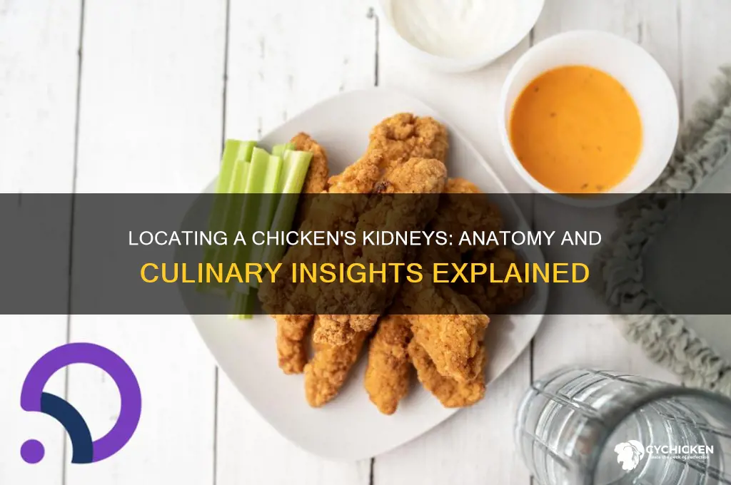 where are the kidneys on a chicken