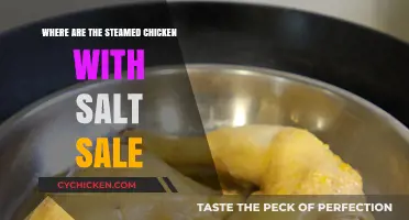 Discover the Best Spots for Steamed Chicken with Salt Sales