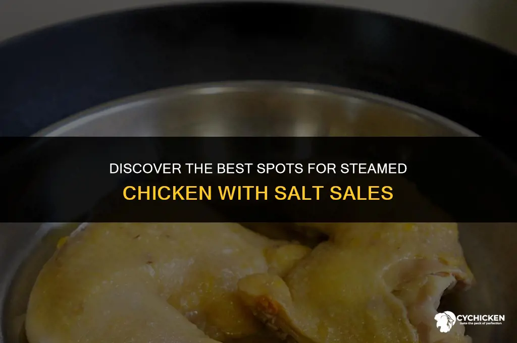 where are the steamed chicken with salt sale