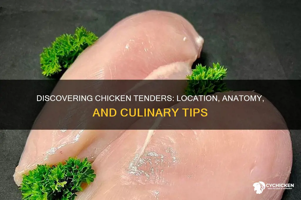 where are the tenders on a chicken