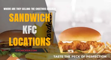 KFC Cheetos Chicken Sandwich: Find Nearby Locations Selling This Crunchy Delight