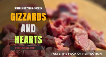Where to Find Tyson Chicken Gizzards and Hearts: A Guide