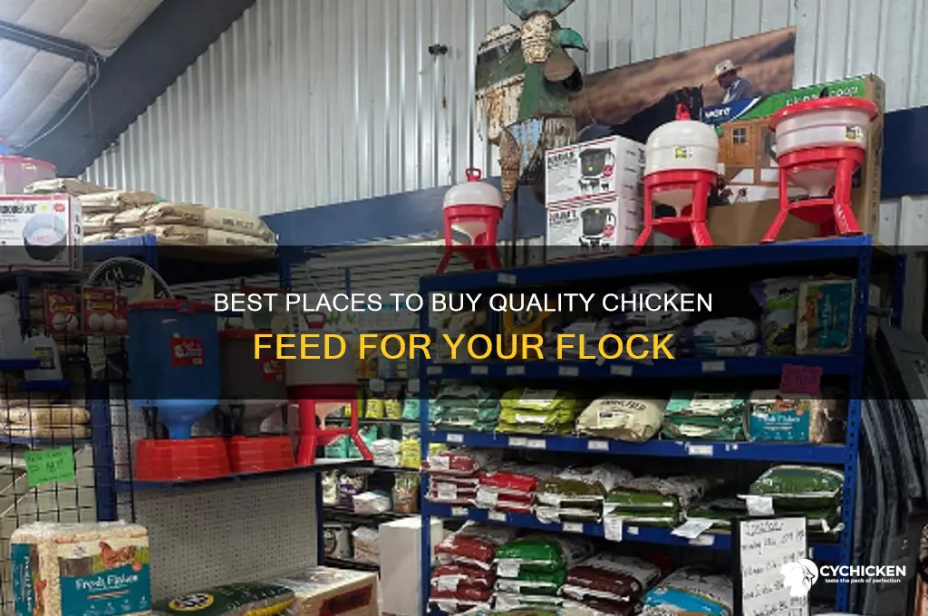 where buy chicken feed