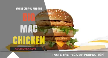Discover the Surprising Locations to Find the Big Mac Chicken