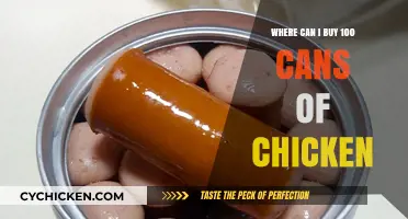 Bulk Chicken Shopping: Where to Buy 100 Cans of Chicken Easily