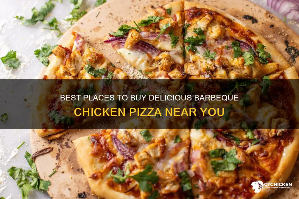 where can i buy a barbeque chicken pizza