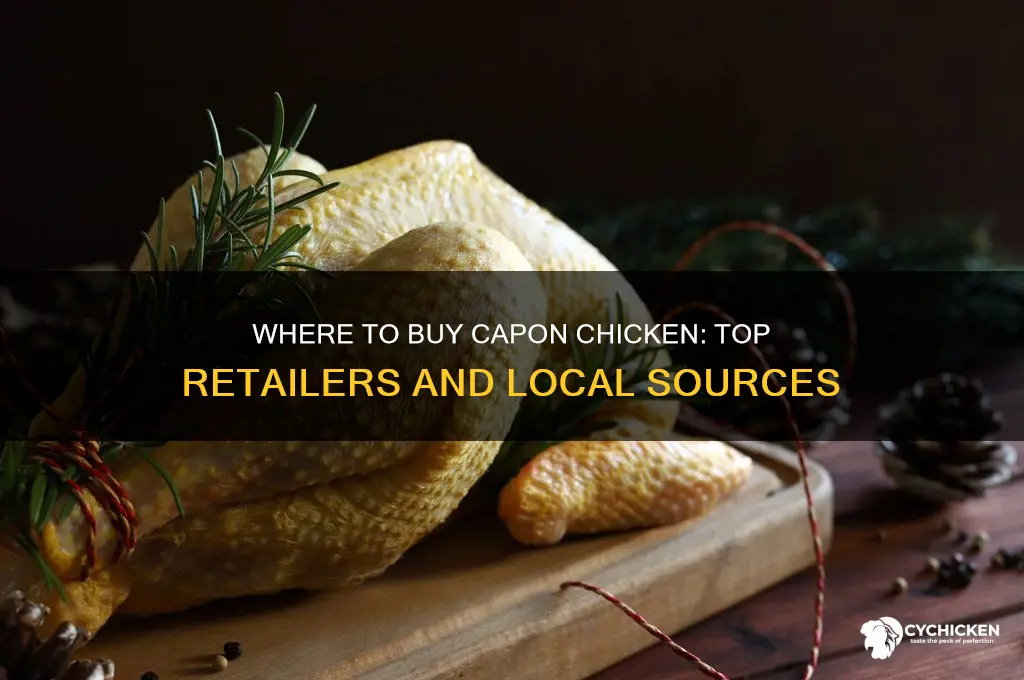 where can i buy a capon chicken