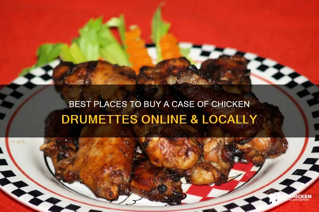 where can i buy a case of chicken drumettes