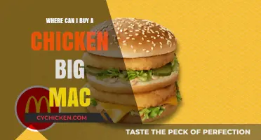 Where to Buy a Chicken Big Mac: Top Locations and Tips