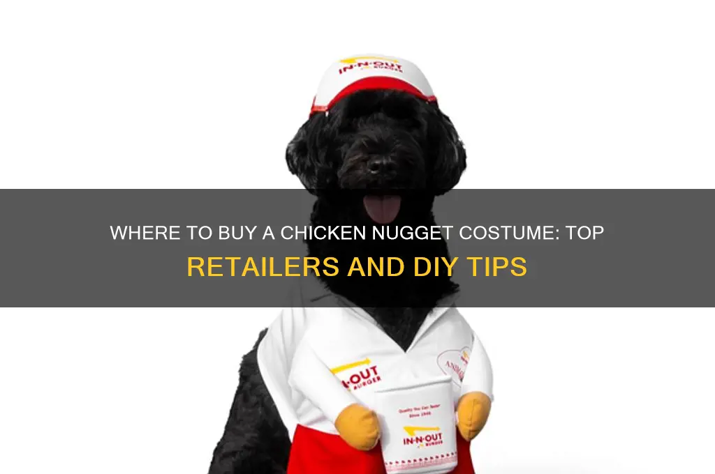 where can i buy a chicken nugget costume