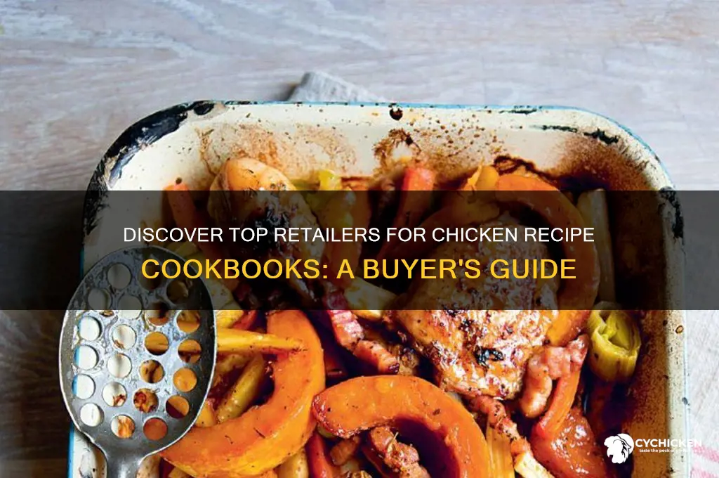 where can i buy a cookbook with chicken recipes