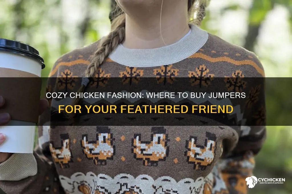 where can i buy a jumper for my chicken
