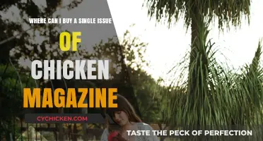Where to Purchase a Single Issue of Chicken Magazine