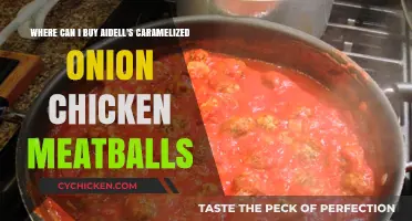 Where to Buy Aidell's Caramelized Onion Chicken Meatballs: A Guide