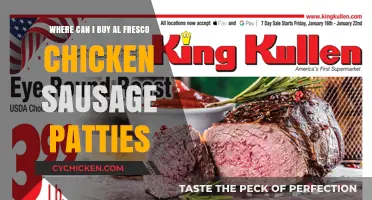 Where to Buy Al Fresco Chicken Sausage Patties: Top Retailers