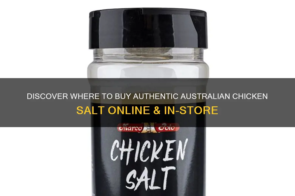 where can i buy australian chicken salt