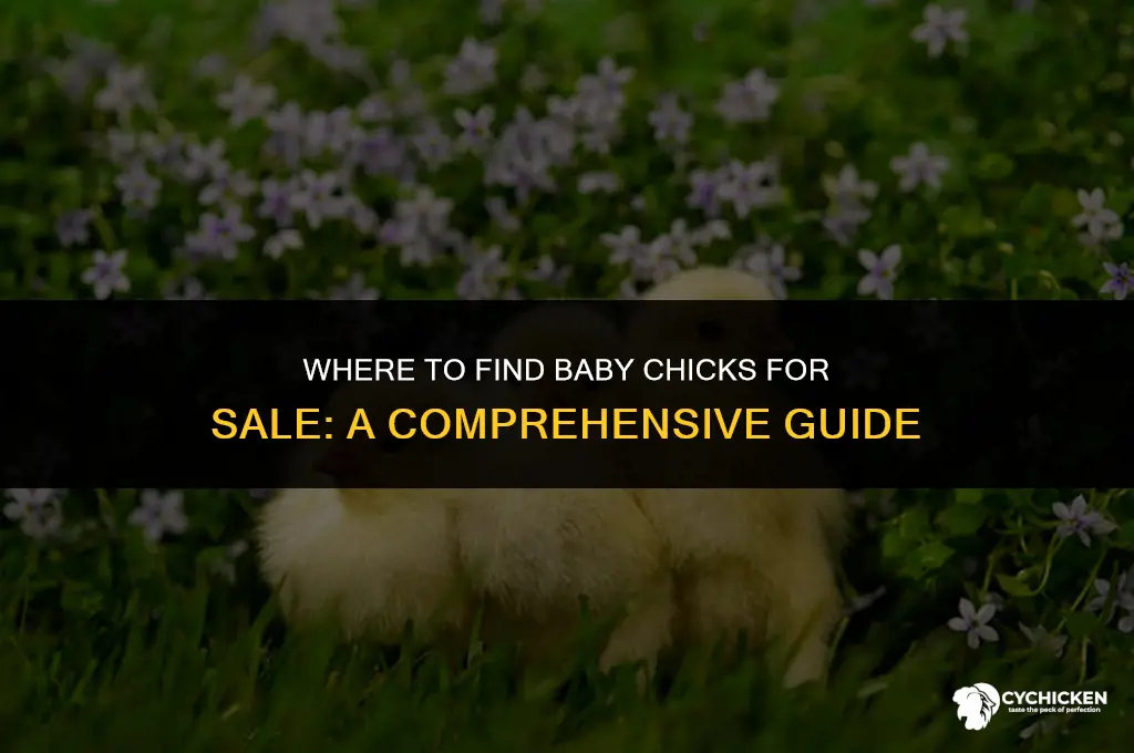 where can i buy baby chicks for sale