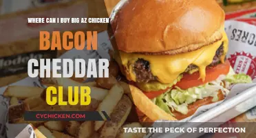 Find the Best Spots to Buy Big AZ Chicken Bacon Cheddar Club