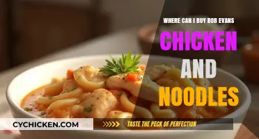 Where to Buy Bob Evans Chicken and Noodles: A Guide