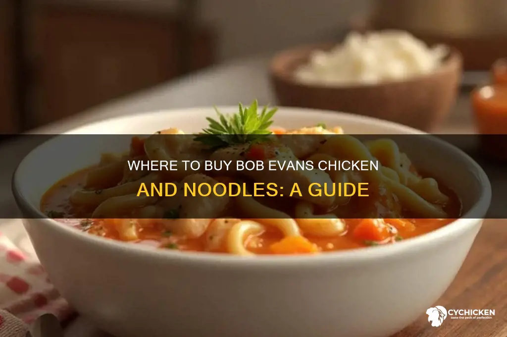 where can i buy bob evans chicken and noodles