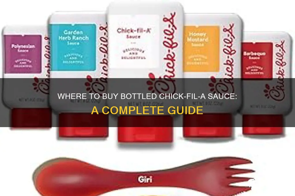 where can i buy bottled chick fil a sauce