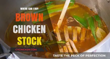 Where to Buy Brown Chicken Stock: Top Retailers and Online Options
