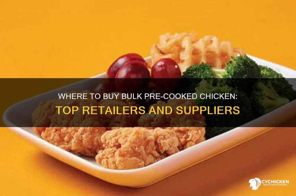 where can i buy bulk already cooked chicken