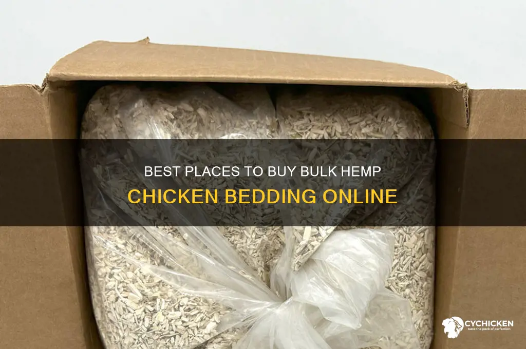 where can i buy bulk hemp chicken bedding