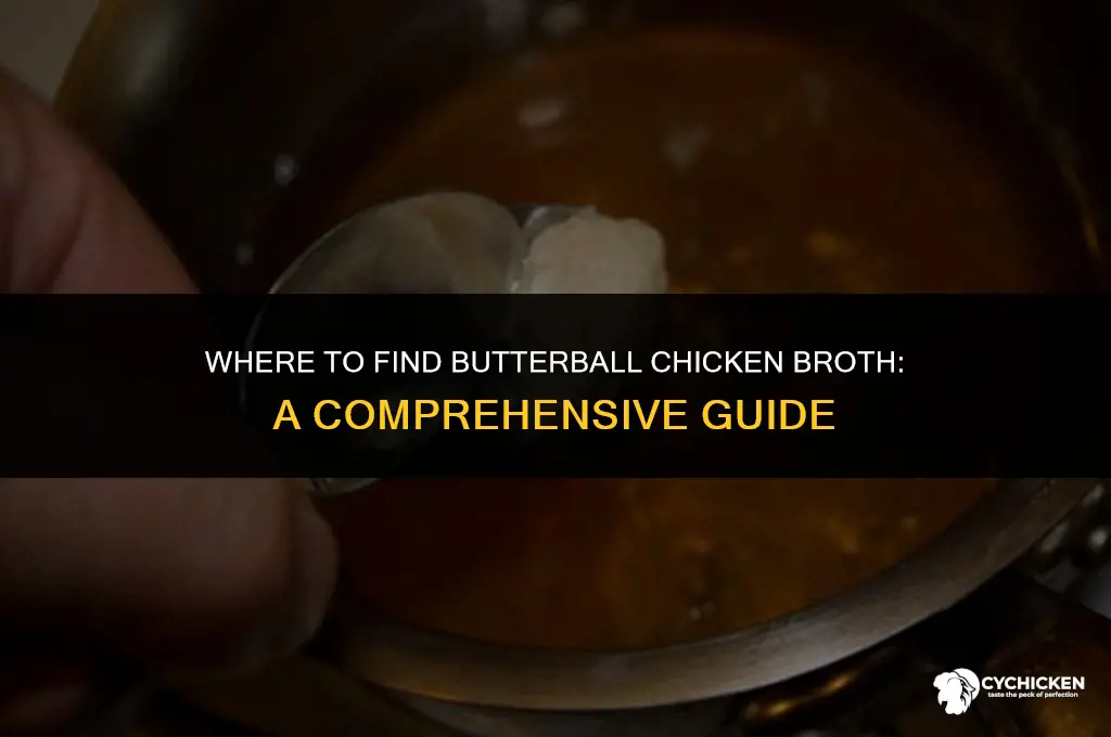 where can i buy butterball chicken broth