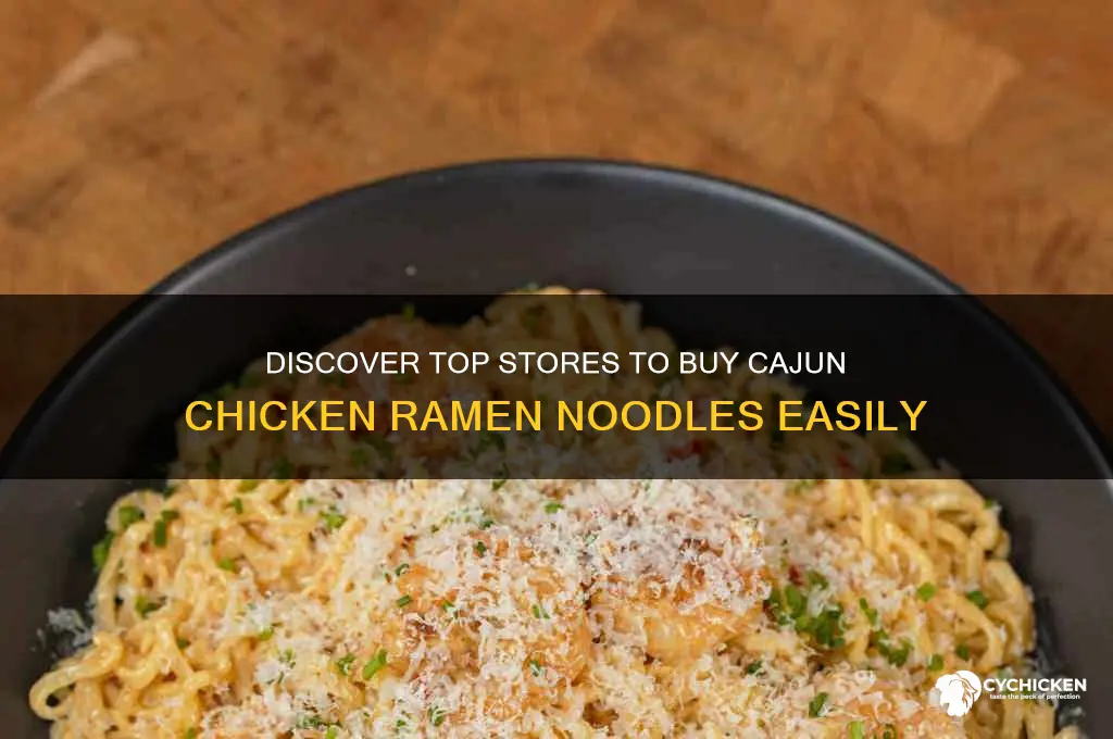 where can i buy cajun chicken ramen noodles