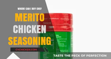 Where to Buy Chef Merito Chicken Seasoning: Top Retailers & Online Options