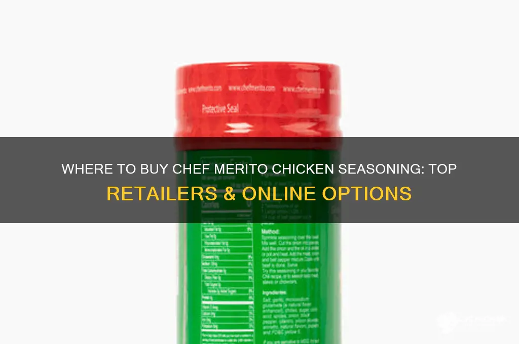 where can i buy chef merito chicken seasoning