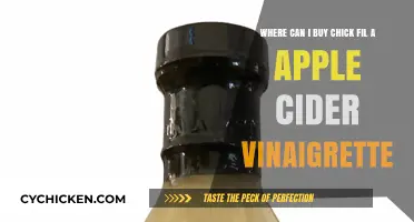 Where to Buy Chick-fil-A Apple Cider Vinaigrette: A Tasty Guide