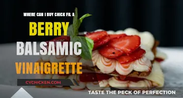 Where to Buy Chick-fil-A Berry Balsamic Vinaigrette Dressing