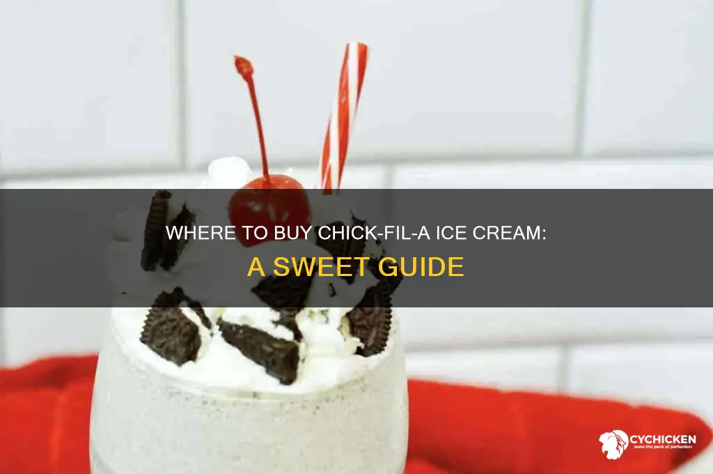 where can i buy chick fil a ice