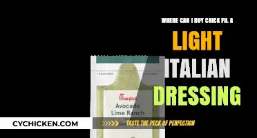 Where to Buy Chick-fil-A Light Italian Dressing: A Guide