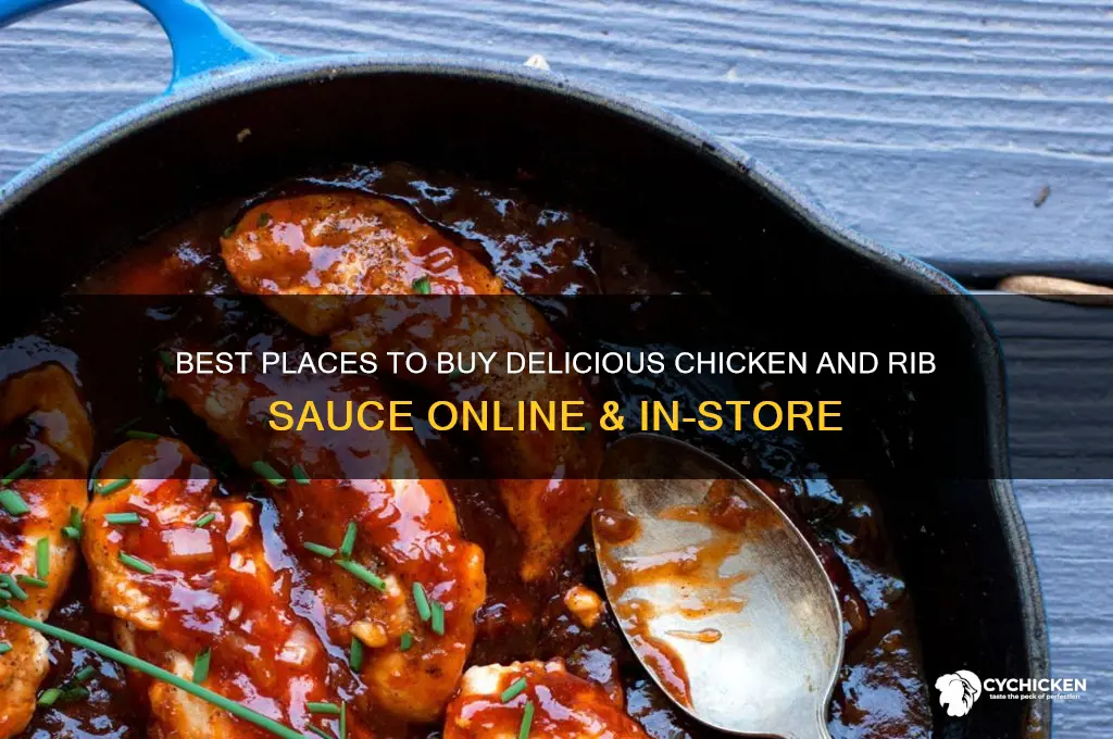 where can i buy chicken and rib sauce
