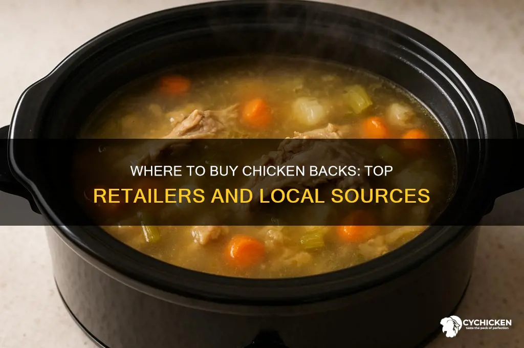 where can i buy chicken backs