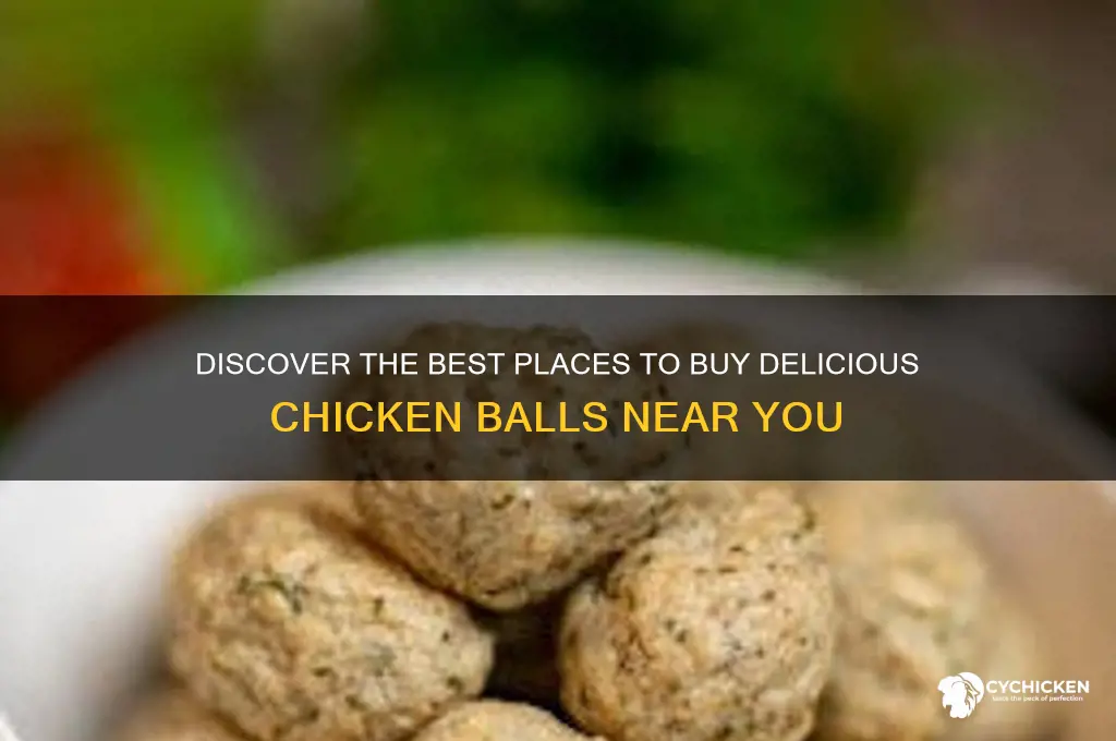 where can i buy chicken balls