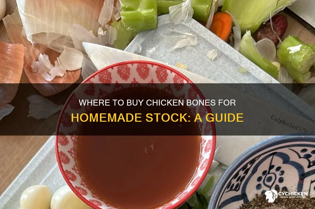 where can i buy chicken bones for stock