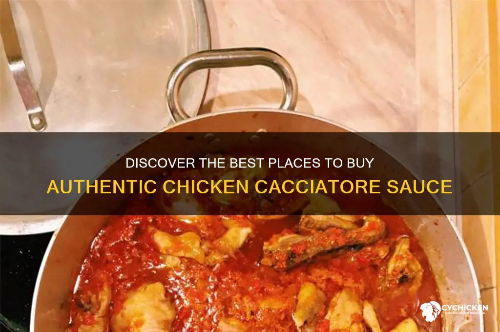 where can i buy chicken cacciatore sauce