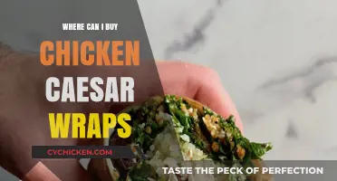 Discover Top Spots to Buy Delicious Chicken Caesar Wraps Near You