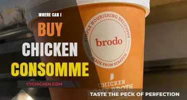Where to Buy Chicken Consommé: Top Retailers and Online Options
