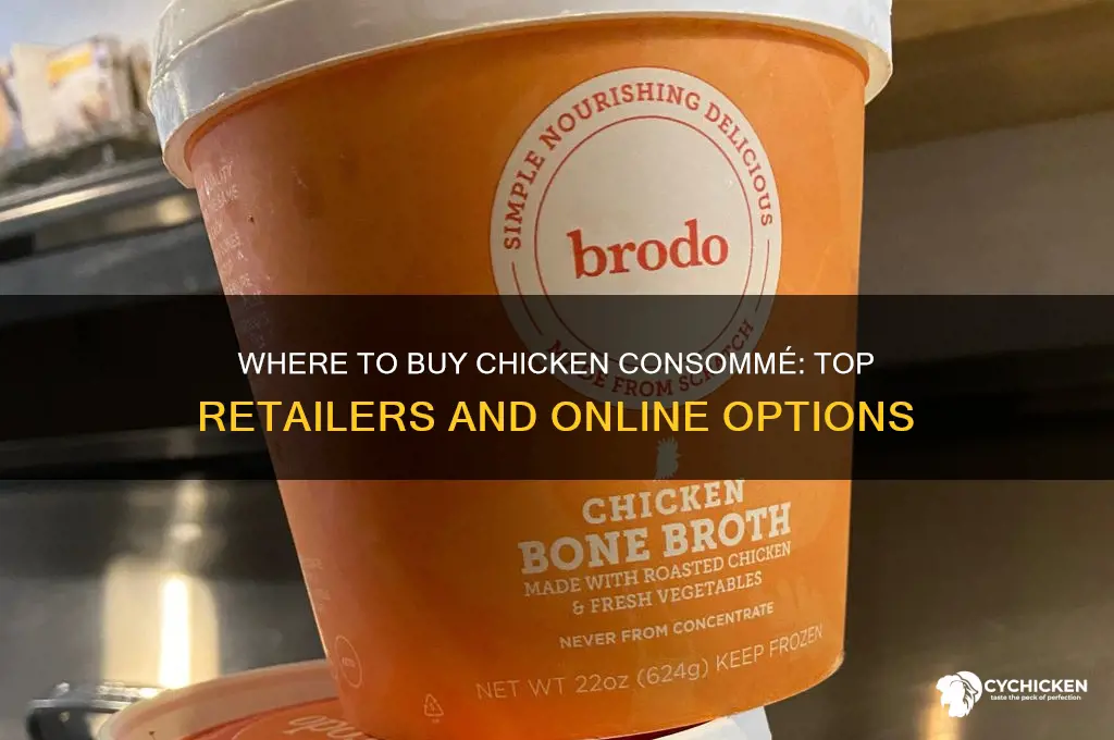where can i buy chicken consomme