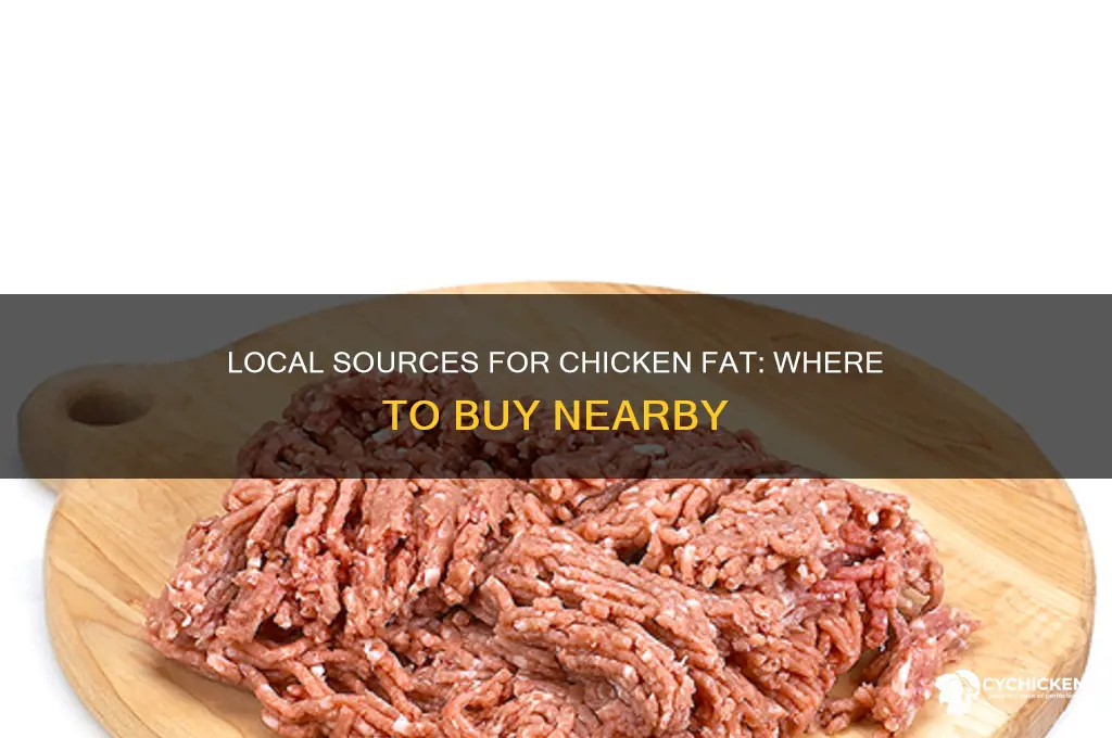 where can i buy chicken fat locally
