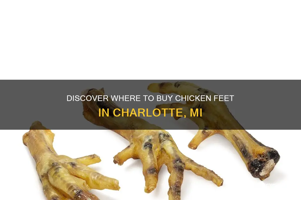 where can i buy chicken feet in charlotte mi
