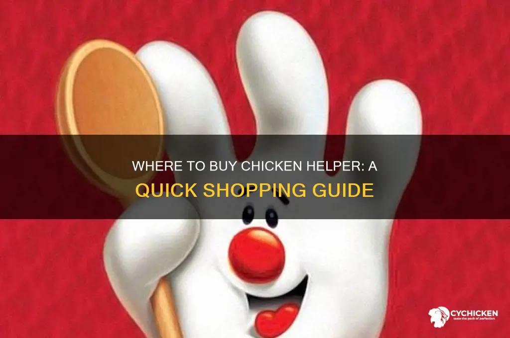 where can i buy chicken helper
